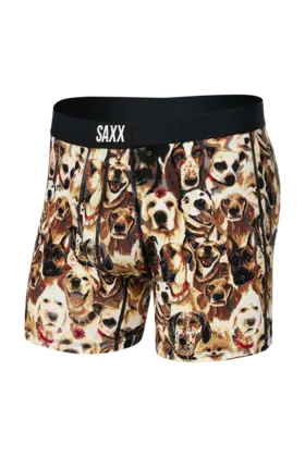 SAXX VIBE Boxer Brief - Dogs Of Saxx- Multi