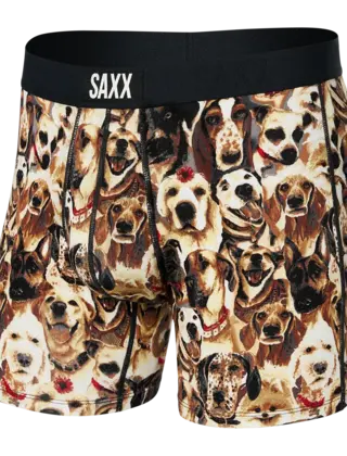 SAXX VIBE Boxer Brief - Dogs Of Saxx- Multi