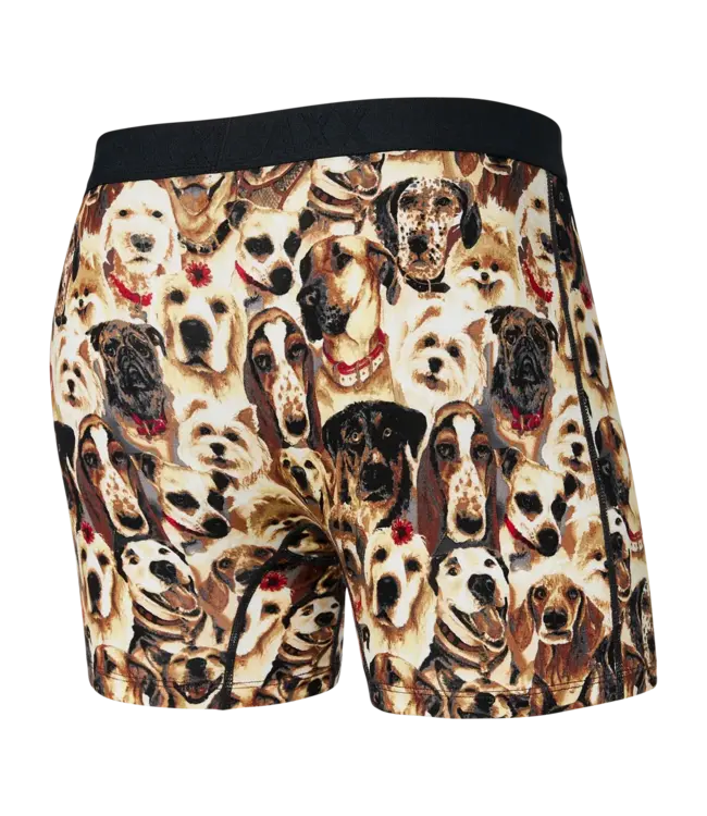 SAXX SAXX VIBE Boxer Brief - Dogs Of Saxx- Multi