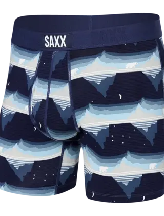 SAXX ULTRA Boxer Brief - Go With The Floe- Navy