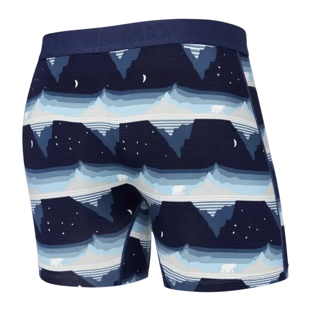 SAXX ULTRA Boxer Brief - Go With The Floe- Navy SAXX ULTRA Boxer Brief - Go With The Floe- Navy