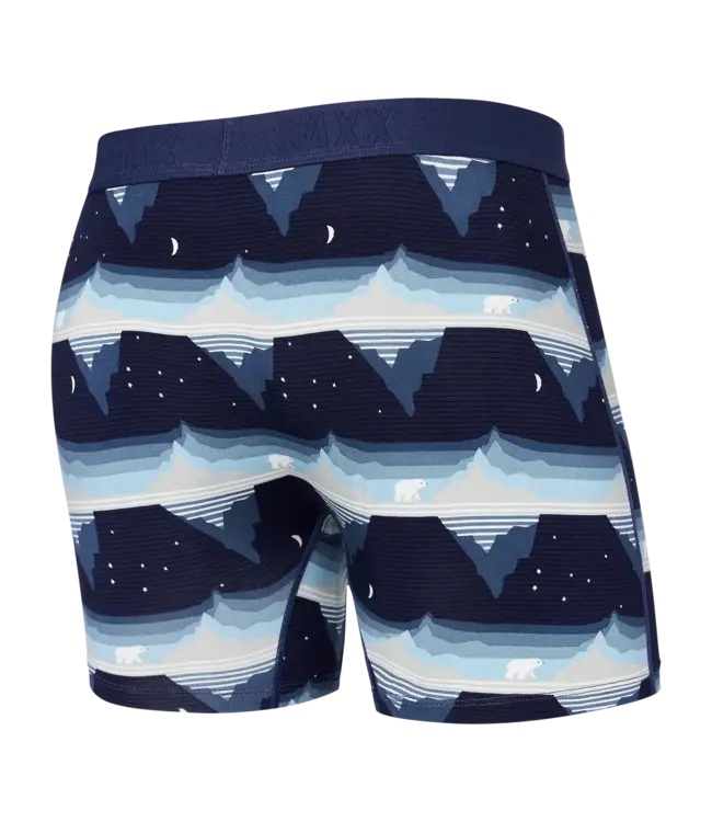 SAXX SAXX ULTRA Boxer Brief - Go With The Floe- Navy