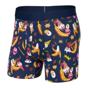 SAXX DROPTEMP Boxer Brief - Banana Split - Navy