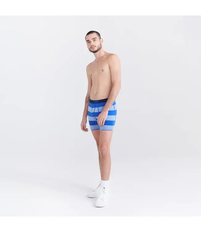 SAXX SAXX ULTRA Boxer Brief -  Ombre Rugby - Sport Blue