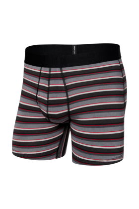 SAXX DROPTEMP Boxer Brief - SM -  Black/Grey
