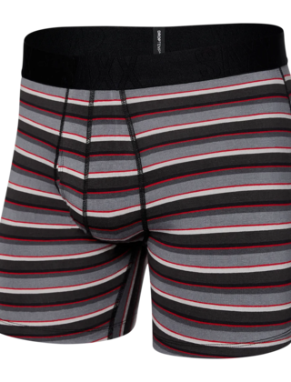 SAXX DROPTEMP Boxer Brief - SM -  Black/Grey