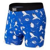 SAXX ULTRA Boxer Brief - Astro Snowman - Peak Blue SAXX ULTRA Boxer Brief - Astro Snowman - Peak Blue