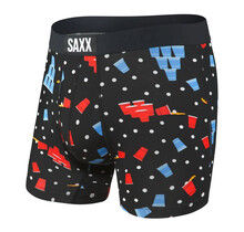 SAXX VIBE Boxer Brief - Beer Champs - Black