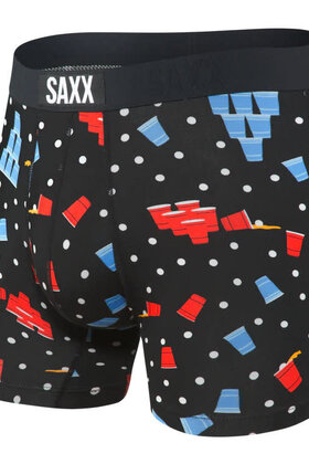 SAXX VIBE Boxer Brief - Beer Champs - Black