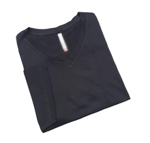 Basic Black V-Neck T-Shirt