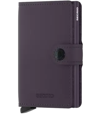 Secrid SECRID - Miniwallet - Matte  Dark Purple