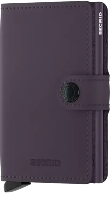 SECRID - Miniwallet - Matte  Dark Purple SECRID - Miniwallet - Matte  Dark Purple