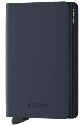 SECRID - Slimwallet - Matte Night Blue