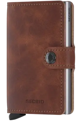 SECRID - Miniwallet - Vintage  Brown