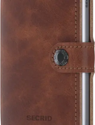 SECRID - Miniwallet - Vintage  Brown