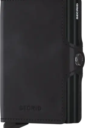 SECRID - Twinwallet Vintage Black