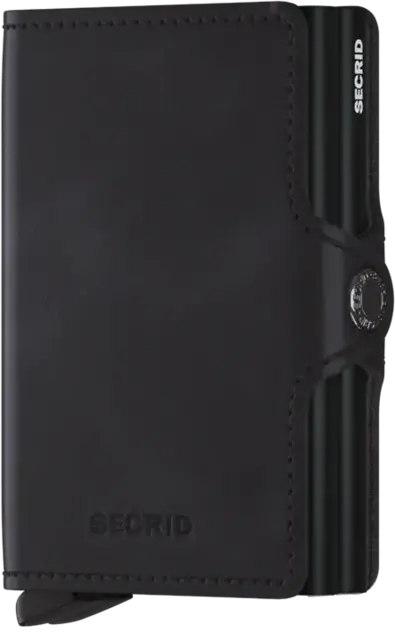 SECRID - Twinwallet Vintage Black