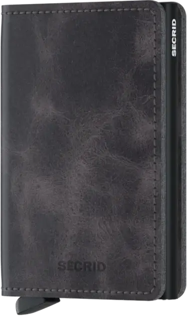 SECRID - Slimwallet - Vintage Grey-Black