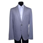 Horst Chevron Sport Coat - Grey