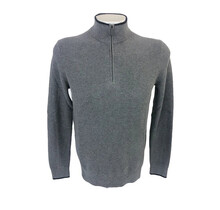 Michael Kors Macy's 1/4 Zip Sweater - Ash Melange