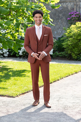 Essential  Pants - Youth- Rust