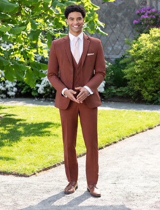 Essential  Pants - Youth- Rust