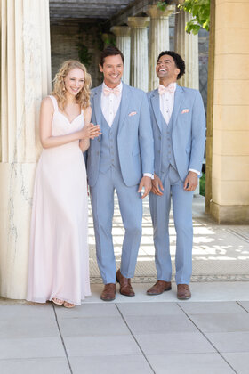 Essential  Pants - Youth- Cornflower