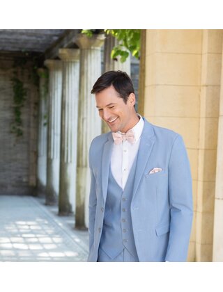 Essential  Vest - Cornflower