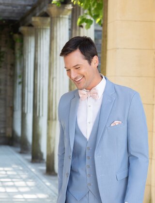 Essential  Vest - Youth- Cornflower