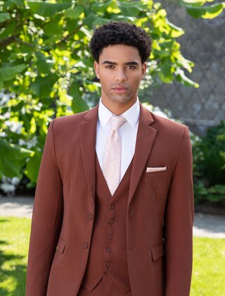 Essential  Vest - Youth- Rust