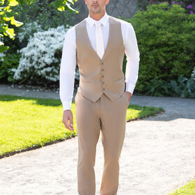 Essential  Vest - Camel