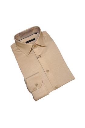 Horst Soft Dress Shirt - Beige