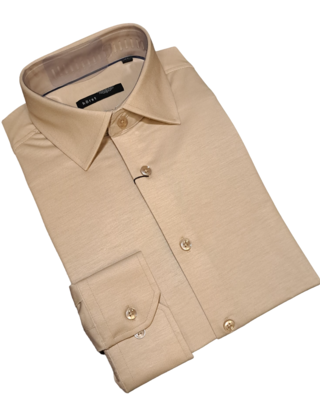 Horst Soft Dress Shirt - Beige