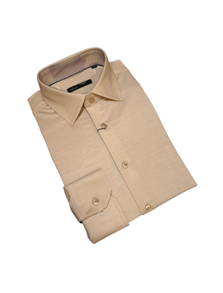 Horst Soft Dress Shirt - Beige