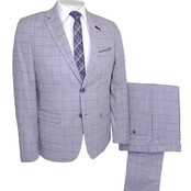 Lief Horsens Rock Check Suit - Lavender Lief Horsens Rock Check Suit - Lavender