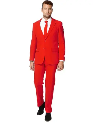 Opposuit Mens Suit - Red Devil
