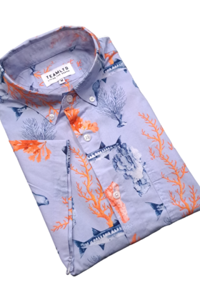 TEAMLTD Button Up - Reef