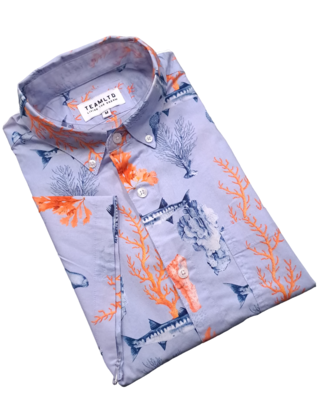 TEAMLTD Button Up - Reef