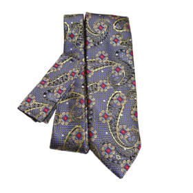 Barcelona Tie & Pocket Square - 2152