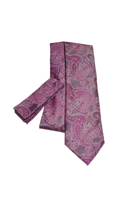 Barcelona Tie & Pocket Square - 2101
