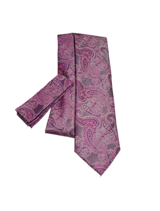 Barcelona Tie & Pocket Square - 2101