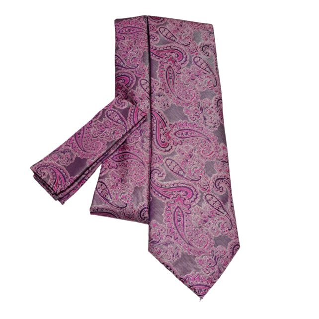 Barcelona Tie & Pocket Square - 2101 Barcelona Tie & Pocket Square - 2101
