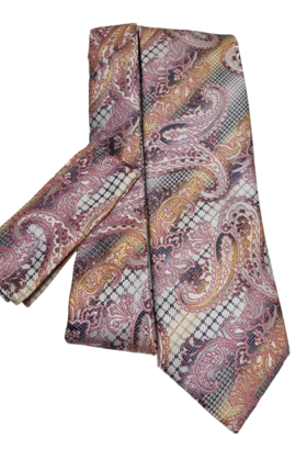 Barcelona Tie & Pocket Square - 1840