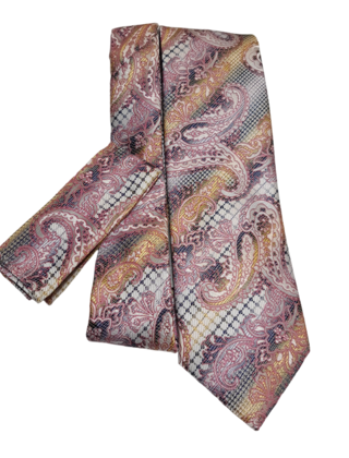 Barcelona Tie & Pocket Square - 1840