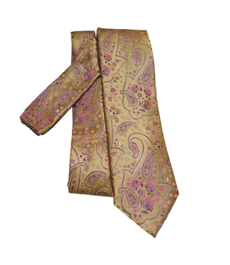 Barcelona Tie & Pocket Square - 2090