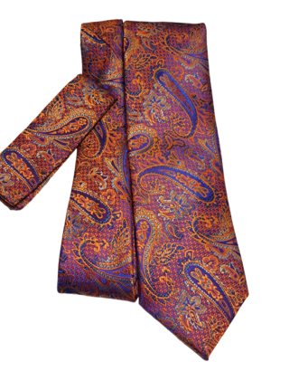 Barcelona Tie & Pocket Square - 2619