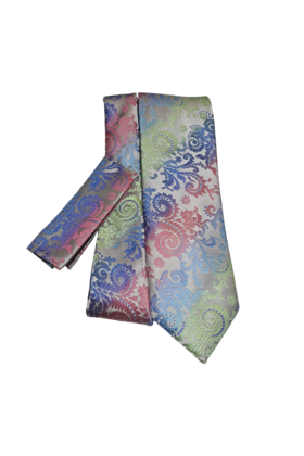 Barcelona Tie & Pocket Square - 1861