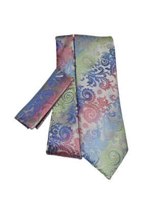 Barcelona Tie & Pocket Square - 1861