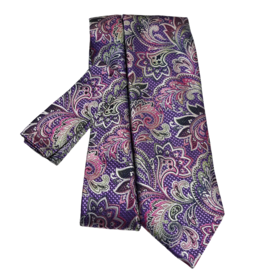 Barcelona Tie & Pocket Square - 2215