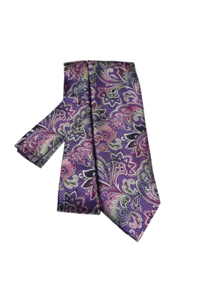 Barcelona Tie & Pocket Square - 2215